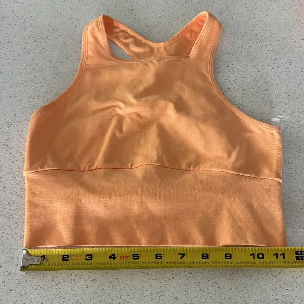 NWOT Free People Every Single Time Sports Bra Longline Racerback Halter XS/S
